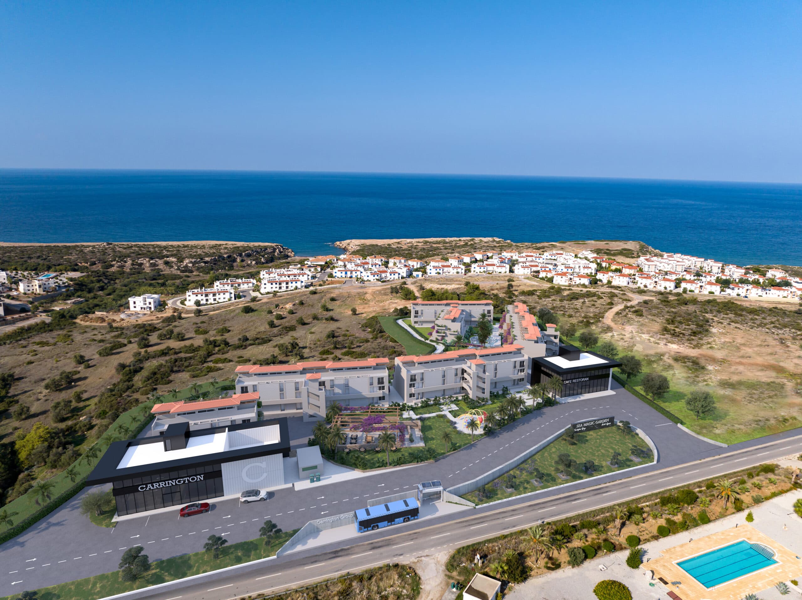 Sea Magic Garden | Sea View Investment Apartments in North Cyprus