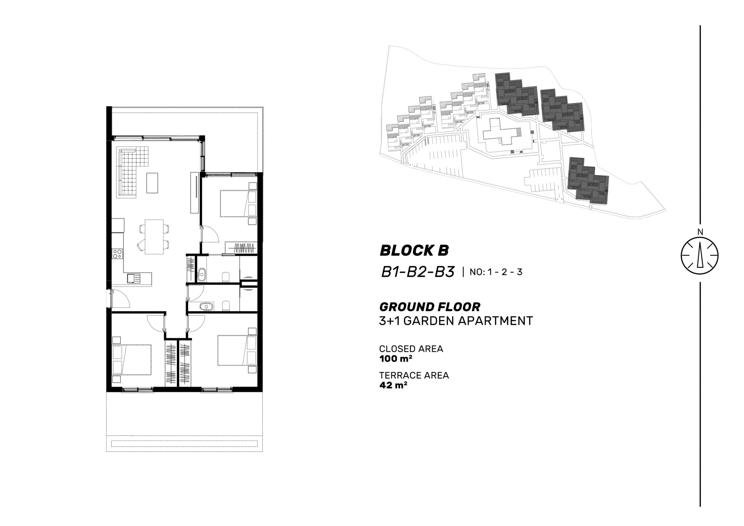 B Block 0 Ground Floor