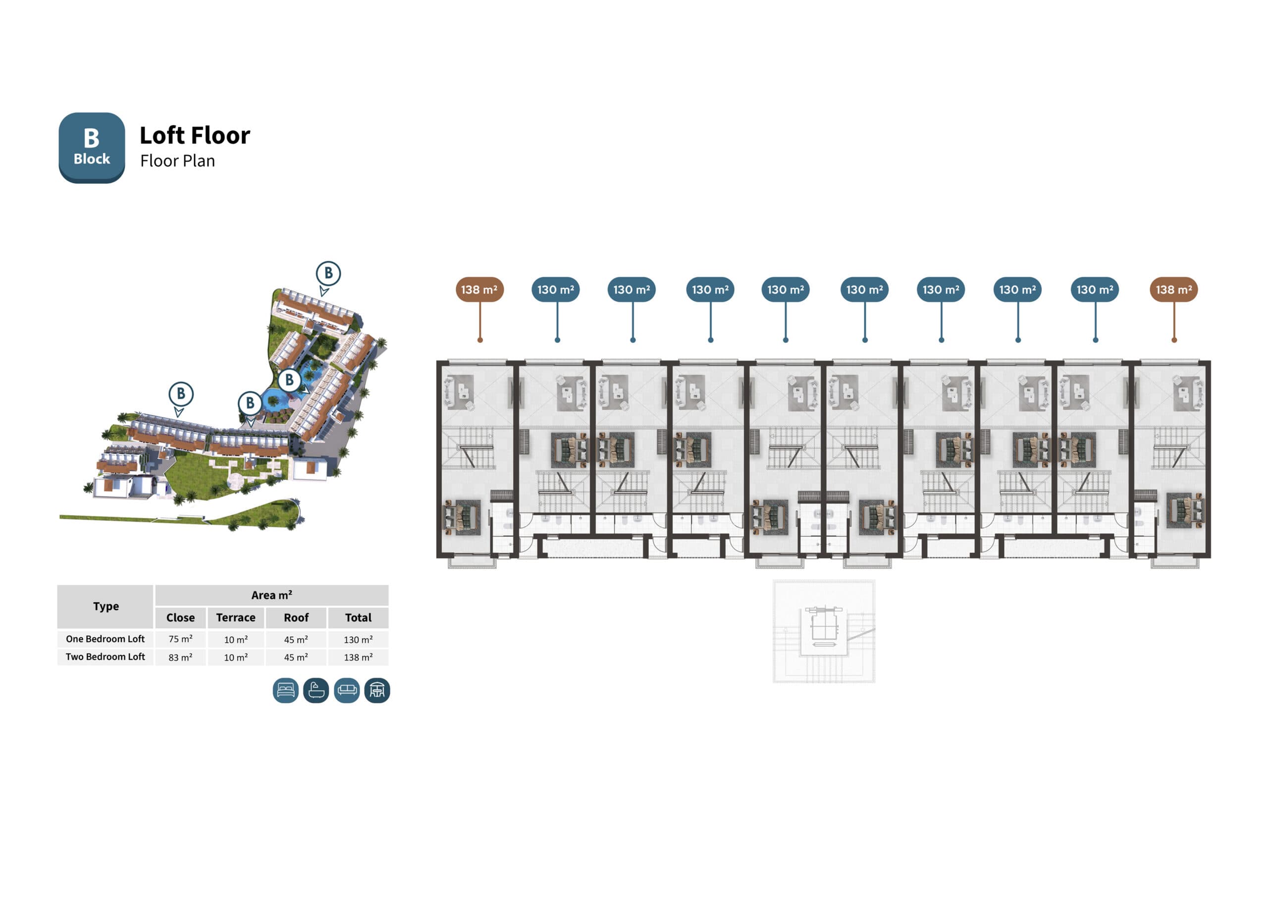 B Block 3. Loft Floor